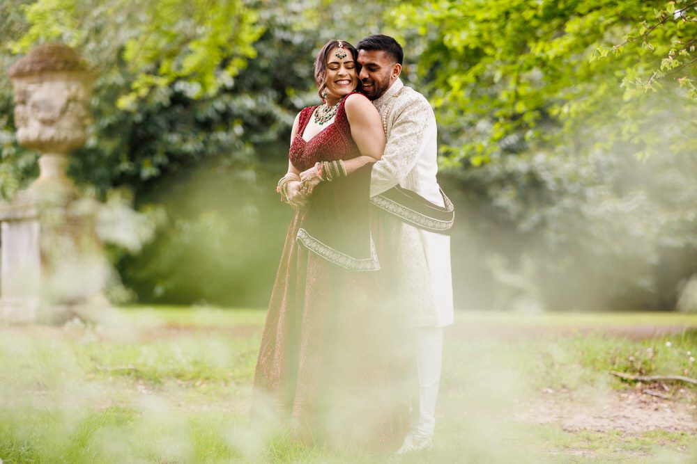 Asian wedding portrait at Oatland Park hotel