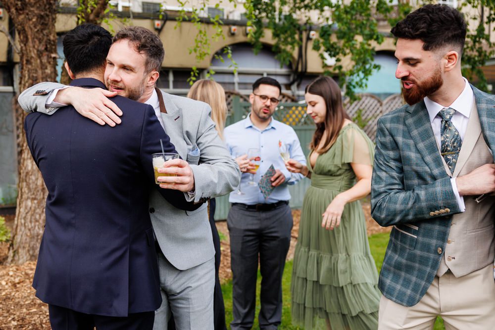 wedding guests