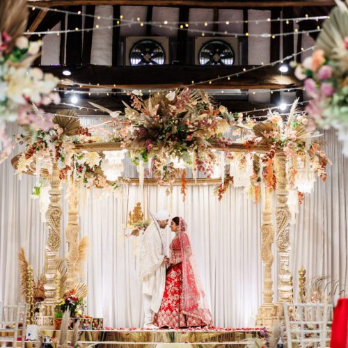 Asian Hindu wedding at The Great Manor, Headstone barn