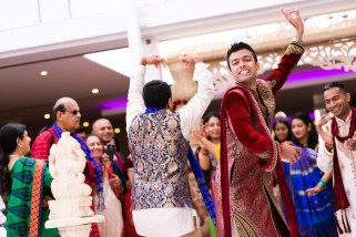 Best wedding groom's entrance