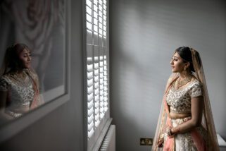 Hindu bride portrait